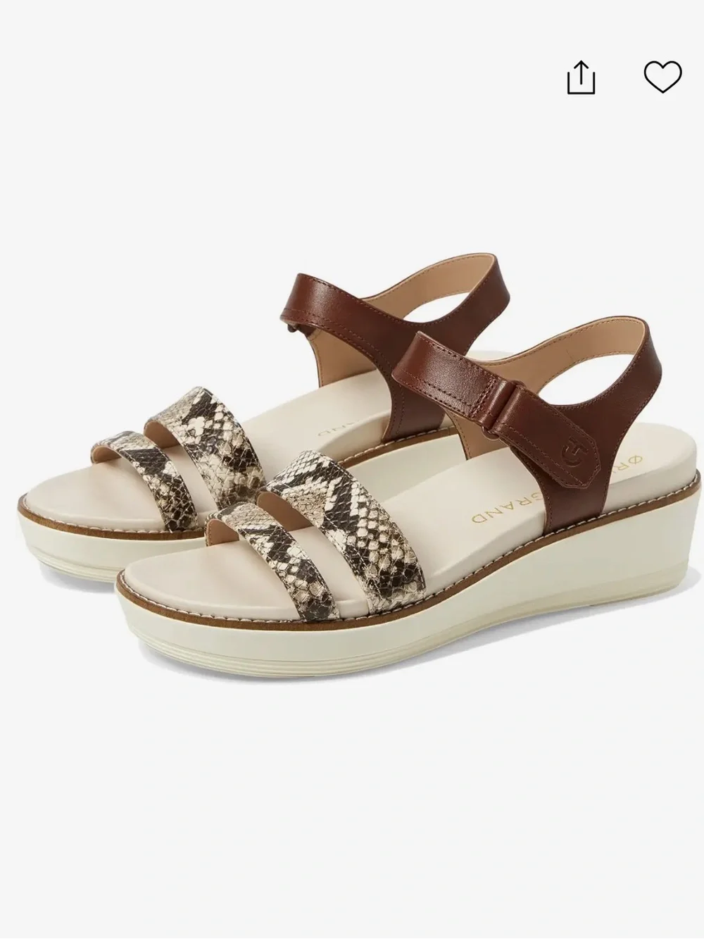 Cole Haan Original Grand Peyton Flatform Sandals